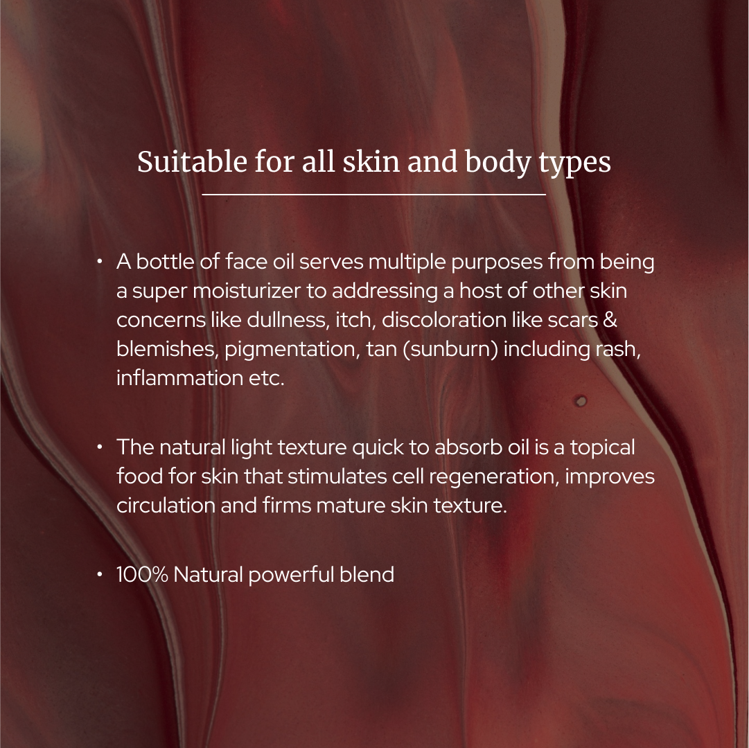 Delay Ageing Face oil