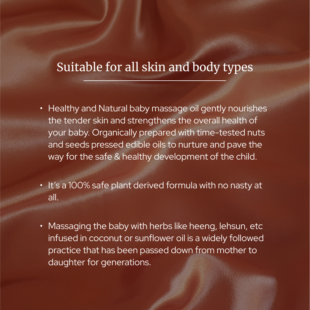 Baby Body & Hair massage oil