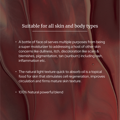 Delay Ageing Face oil