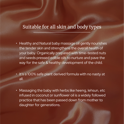 Baby Body & Hair massage oil