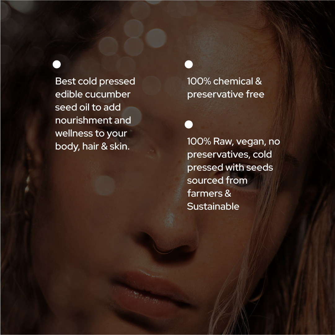 Cucumber oil